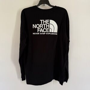 The North Face Men's Black Tee with Logo